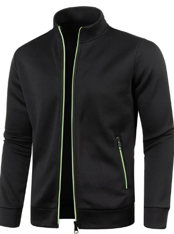 Veste zippée en maille pour homme | Cardigan léger | Tenue décontractée chic Canada