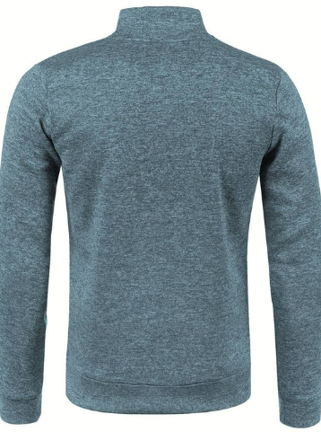 Veste zippée en maille pour homme | Cardigan léger | Tenue décontractée chic Canada