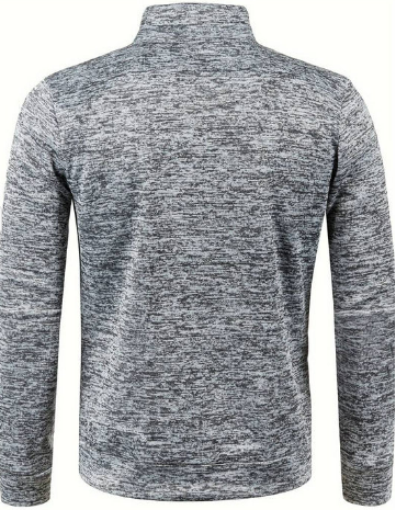 Veste zippée en maille pour homme | Cardigan léger | Tenue décontractée chic Canada