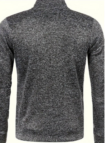 Veste zippée en maille pour homme | Cardigan léger | Tenue décontractée chic Canada