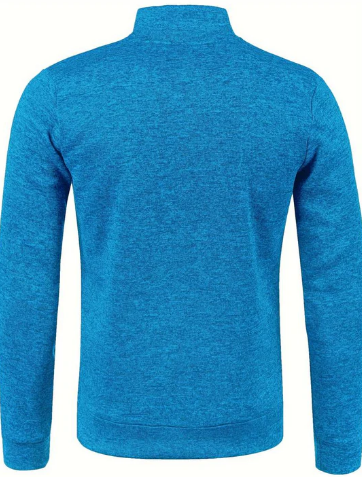 Veste zippée en maille pour homme | Cardigan léger | Tenue décontractée chic Canada