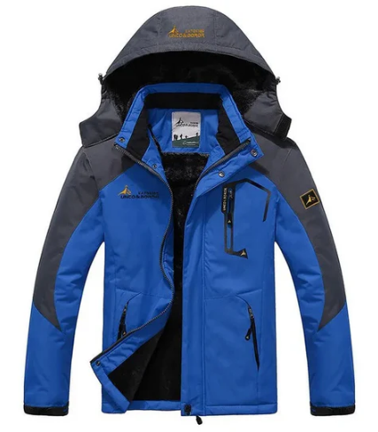 Men’s Waterproof Outdoor Jacket | Windbreaker Shell | Multi-Pocket Design