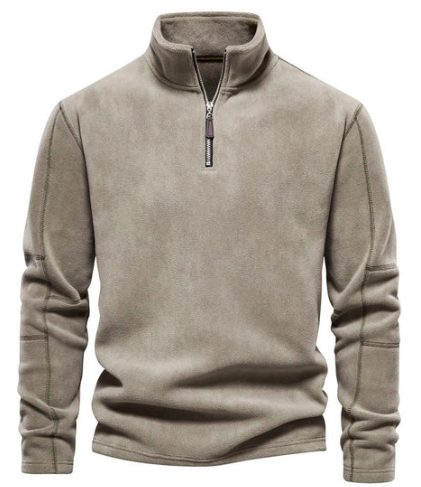 Men's Fleece Half-Zip Pullover | Lightweight Layer for Casual Comfort