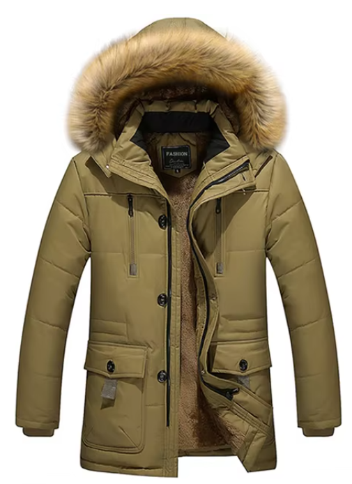 Fur Hood Insulated Parka | Men’s Winter Coat Canada