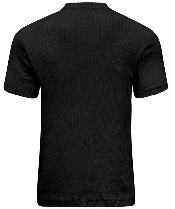 Men’s Half-Zip Knit Polo | Short-Sleeve Casual Summer Top
