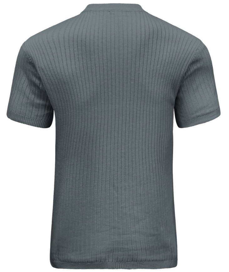 Men’s Half-Zip Knit Polo | Short-Sleeve Casual Summer Top