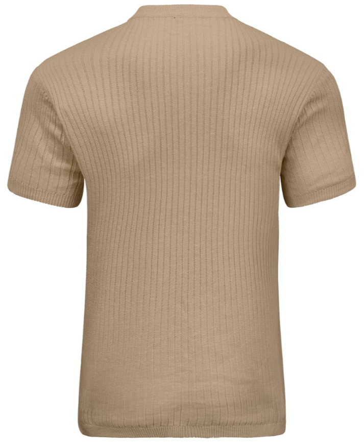 Men’s Half-Zip Knit Polo | Short-Sleeve Casual Summer Top