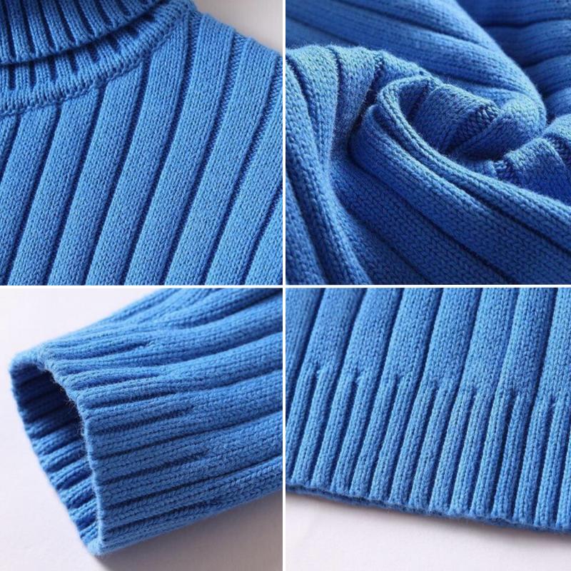 Men’s Ribbed Turtleneck Sweater | Merino Wool Blend | Winter Knitwear