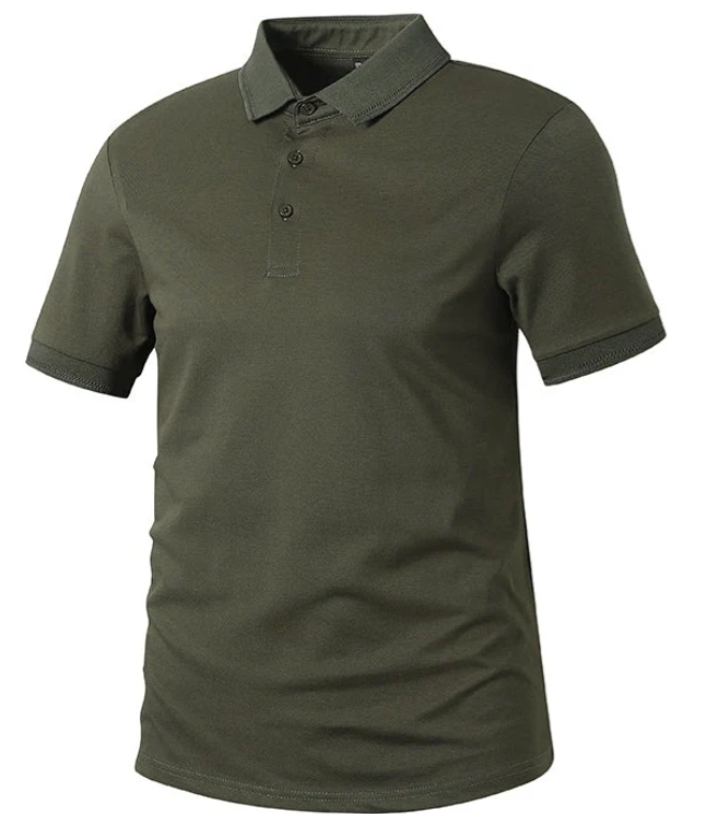 Men’s Polo Shirt | Short-Sleeve Classic Knit | Casual Summer Top Canada