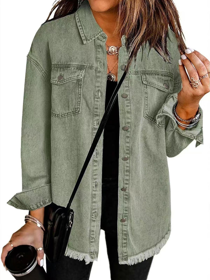 Quenira - Casual denim jacket with a timeless style