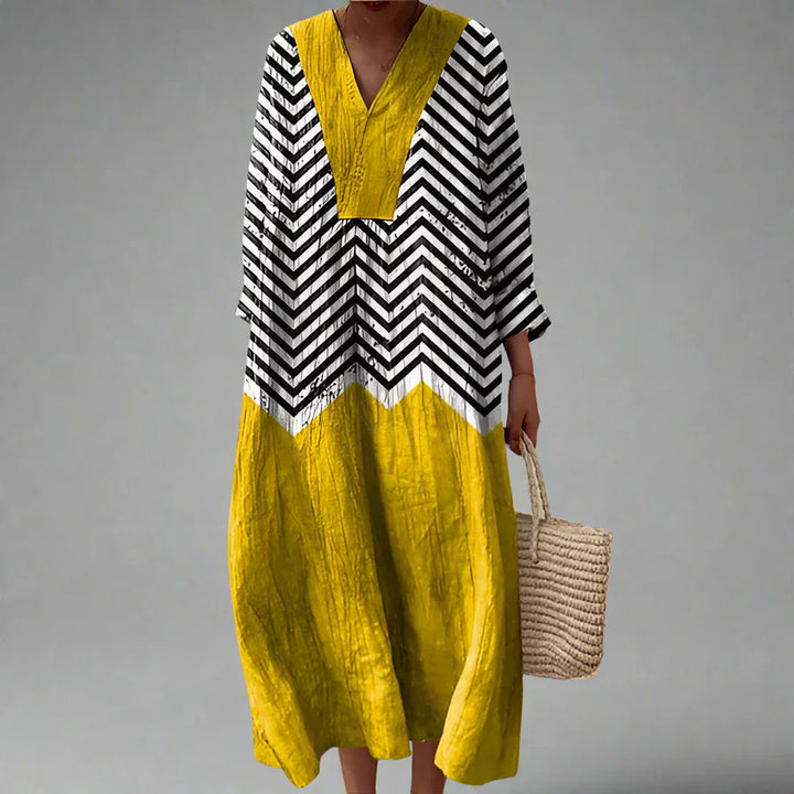 Galatea - Elegant Geometric Dress with a Modern and Unique Design