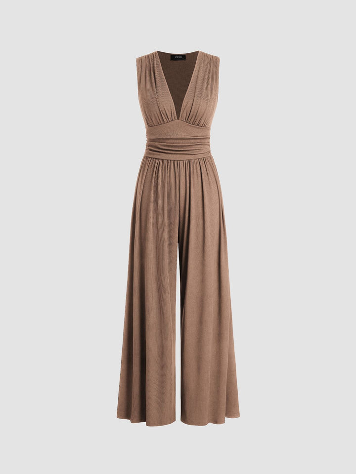 Valerie – Elegant Wide-Leg Jumpsuit