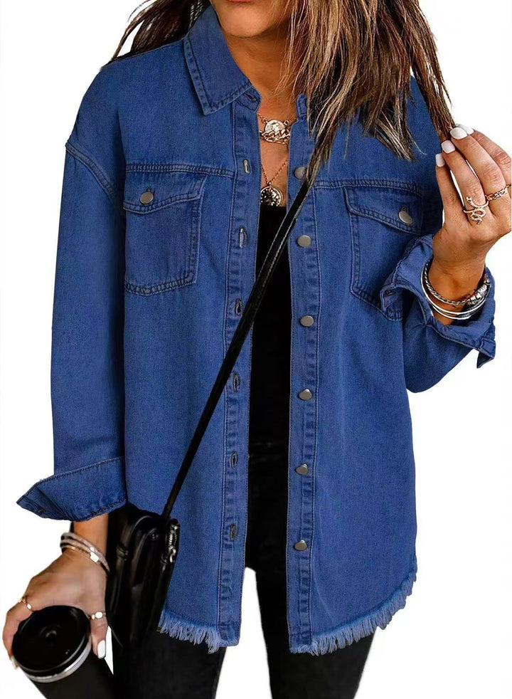 Quenira - Casual denim jacket with a timeless style