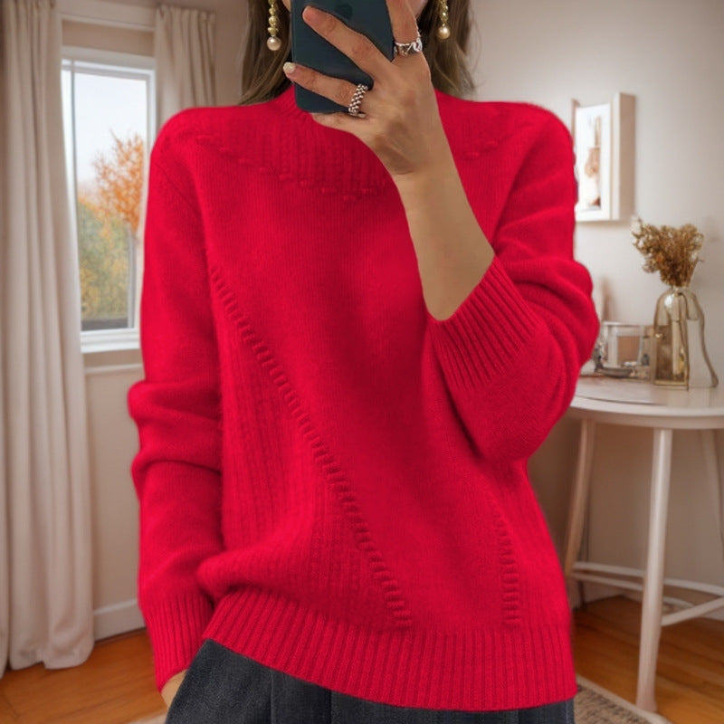Marceline - Mid-Cut Knit Sweater