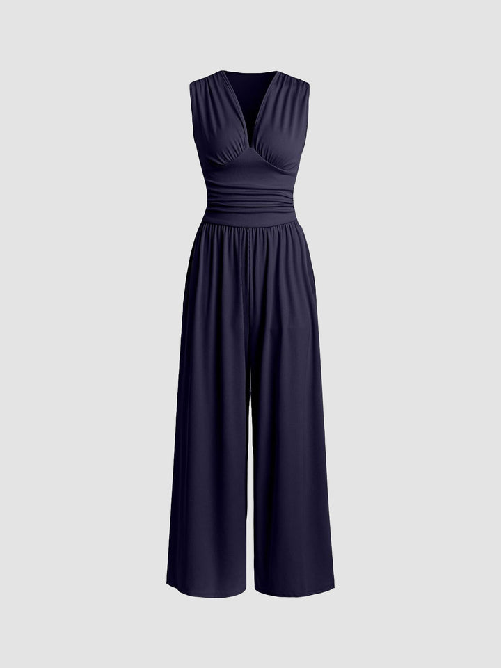 Valerie – Elegant Wide-Leg Jumpsuit