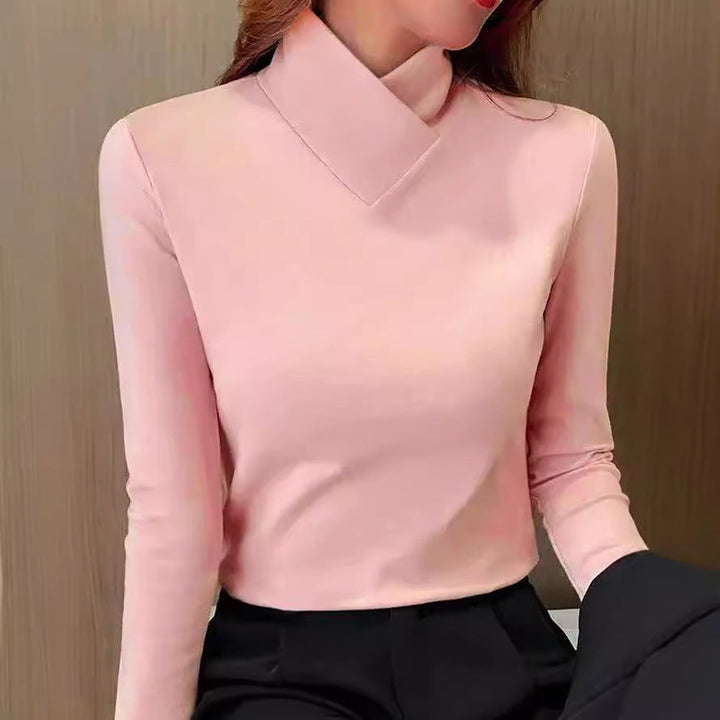 Melanie - Elegant High Neck Sweater