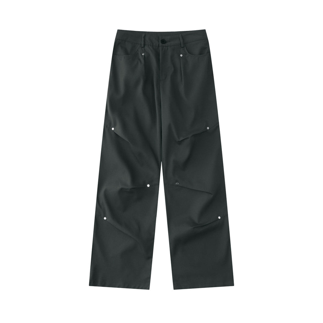 High-Waisted Parachute Pants | Oversized Fit | Lightweight Nylon | Trendy Streetwear