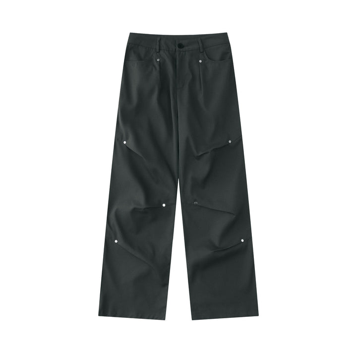 High-Waisted Parachute Pants | Oversized Fit | Lightweight Nylon | Trendy Streetwear
