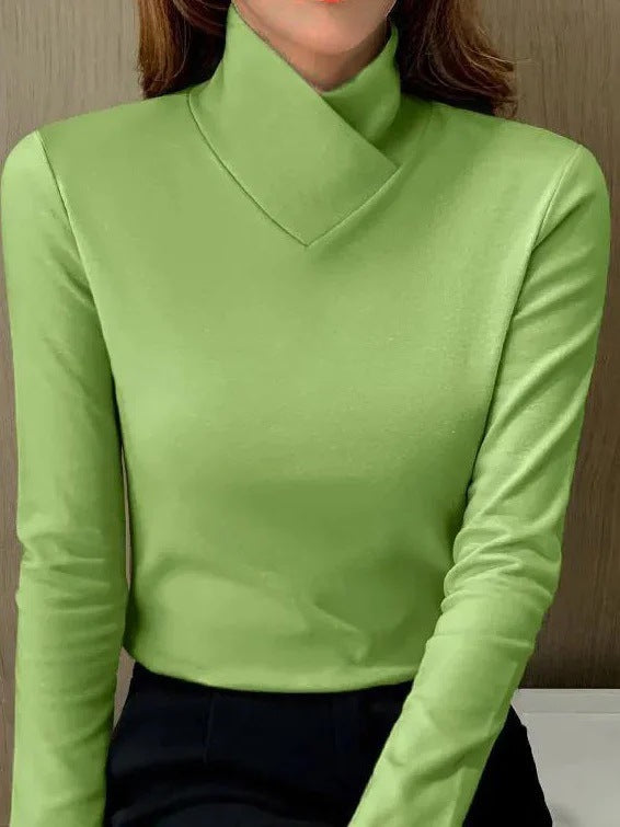 Melanie - Elegant High Neck Sweater