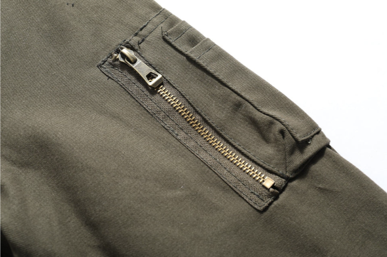 Blouson aviateur homme à col en peau lainée | Style aviateur hivernal | Doublure chaude