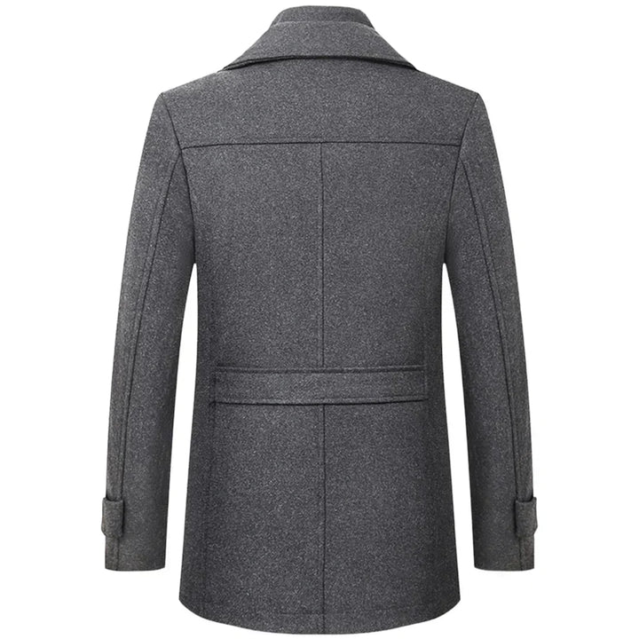 Wool-Blend Overcoat with Inner Layer | Men’s Classic Winter Coat