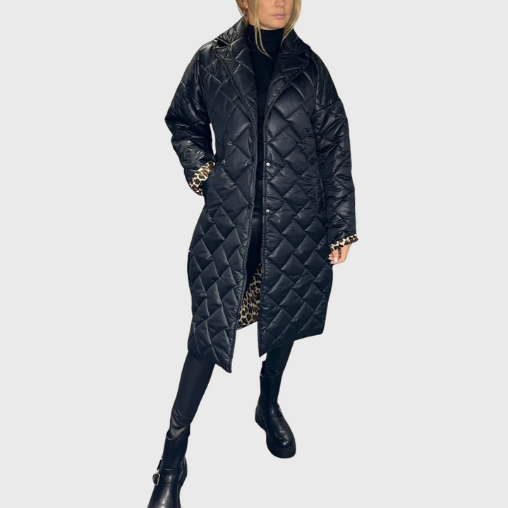 Alissara - Elegant Reversible Quilted Coat