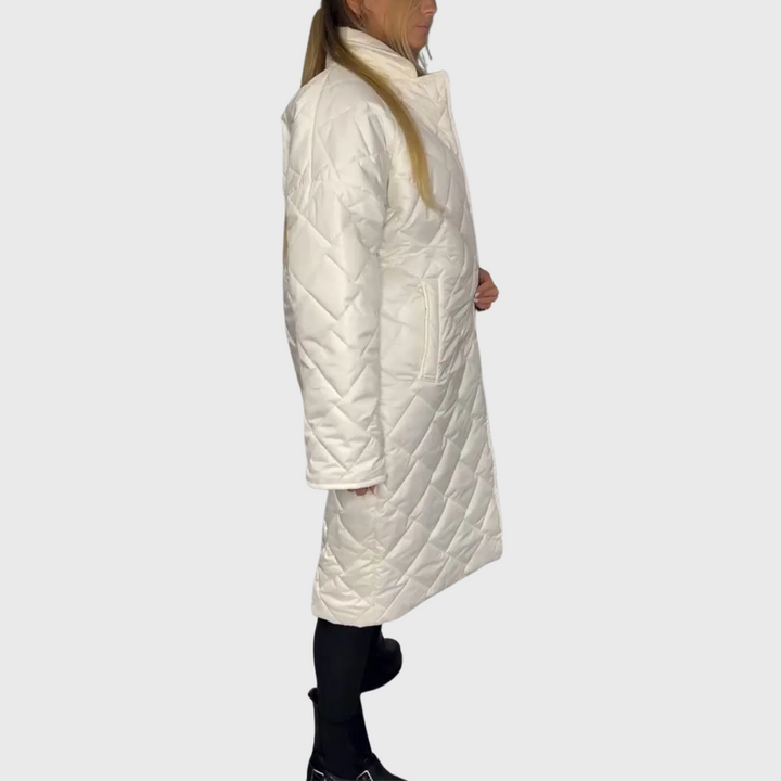 Alissara - Elegant Reversible Quilted Coat