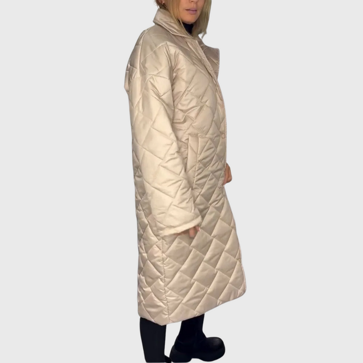 Alissara - Elegant Reversible Quilted Coat
