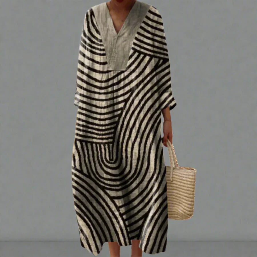 Galatea - Elegant Geometric Dress with a Modern and Unique Design