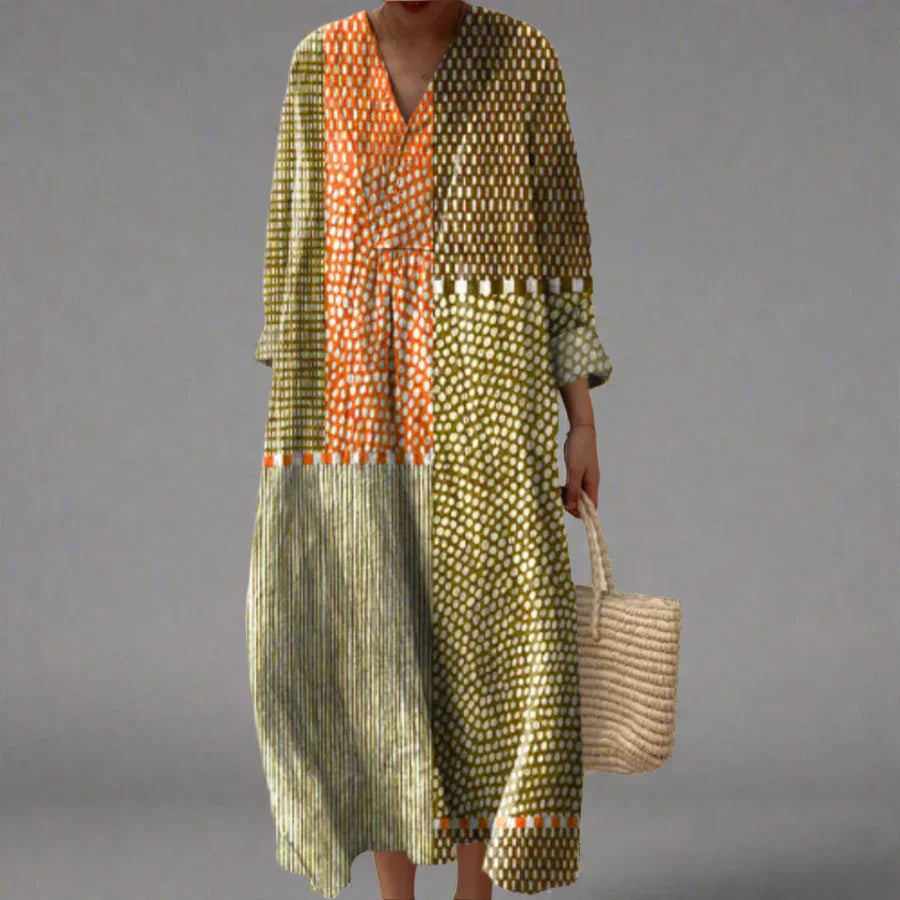 Galatea - Elegant Geometric Dress with a Modern and Unique Design