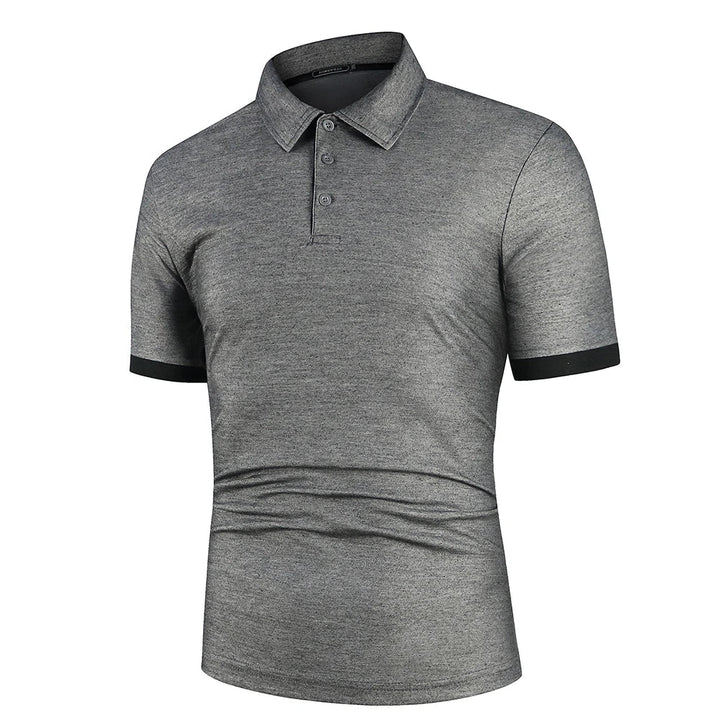 Athletic Polo Shirt | Stretch Performance Fabric with Contrast Trim