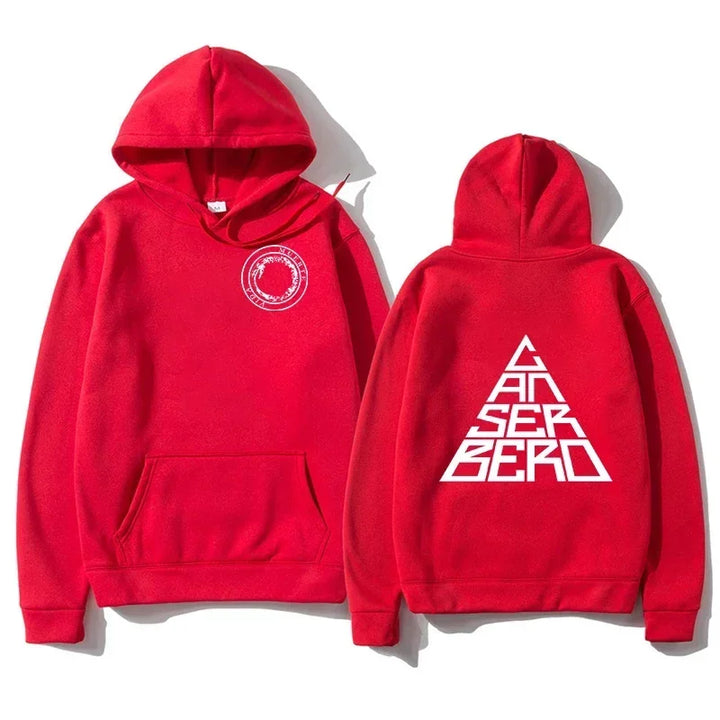 Men's Canserbero Tribute Hoodie | Dual Graphic Print | Fleece Streetwear Pullover