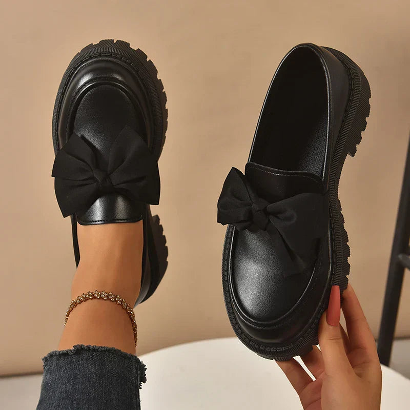 Valentina Chunky Bow Loafer