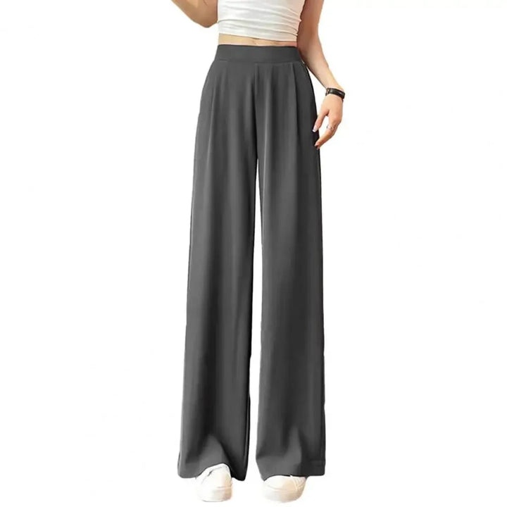 Wide-Leg Palazzo Pants | Elegant Flowing Design | Lightweight Fabric | Everyday Comfort