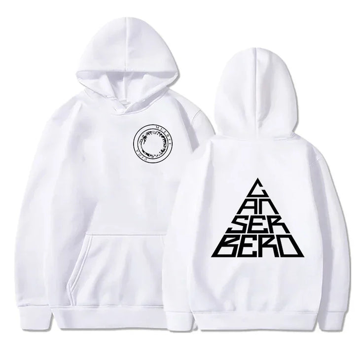 Men's Canserbero Tribute Hoodie | Dual Graphic Print | Fleece Streetwear Pullover