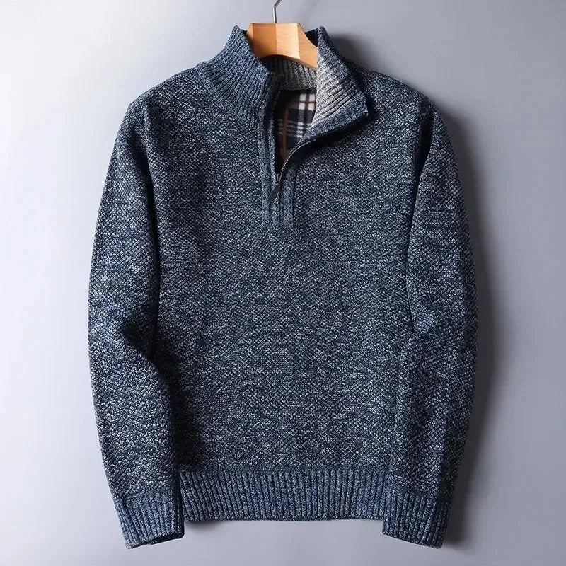 Alden Half-Zip Knit Sweater
