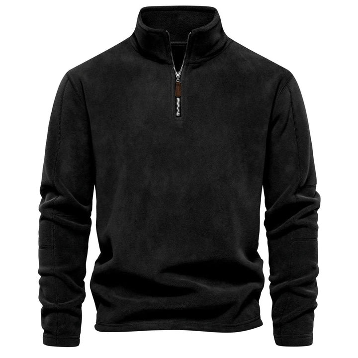 Men’s Fleece Quarter-Zip Pullover | Lightweight Cold-Weather Layer