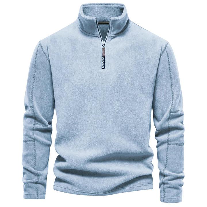 Men’s Fleece Quarter-Zip Pullover | Lightweight Cold-Weather Layer
