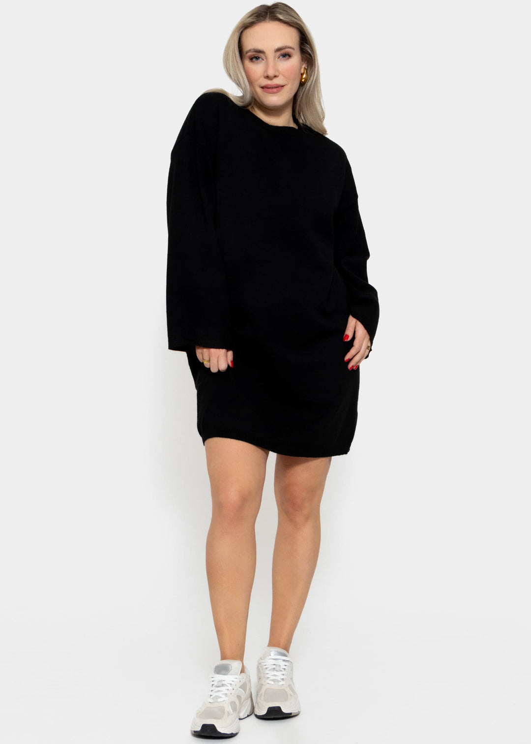 Aimée - Elegant Oversized Knit Dress