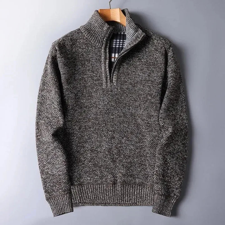 Alden Half-Zip Knit Sweater