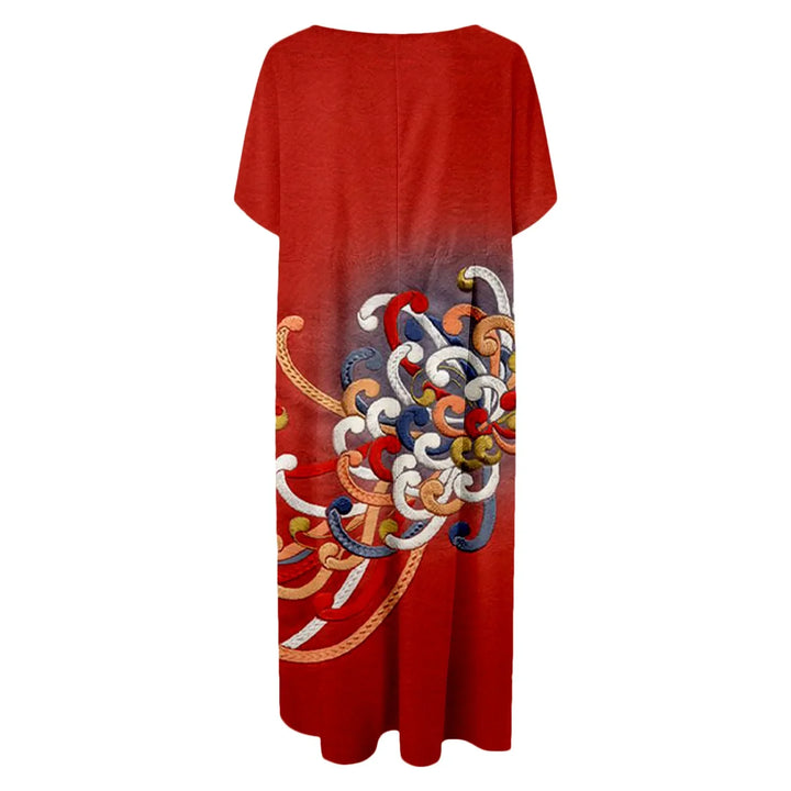 Dahlia - Floral dress with V-neck