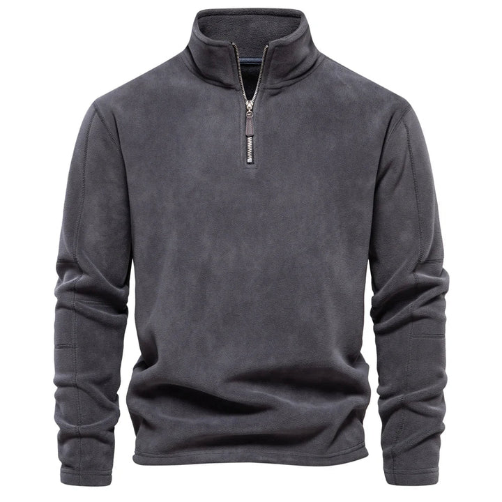 Men’s Fleece Quarter-Zip Pullover | Lightweight Cold-Weather Layer