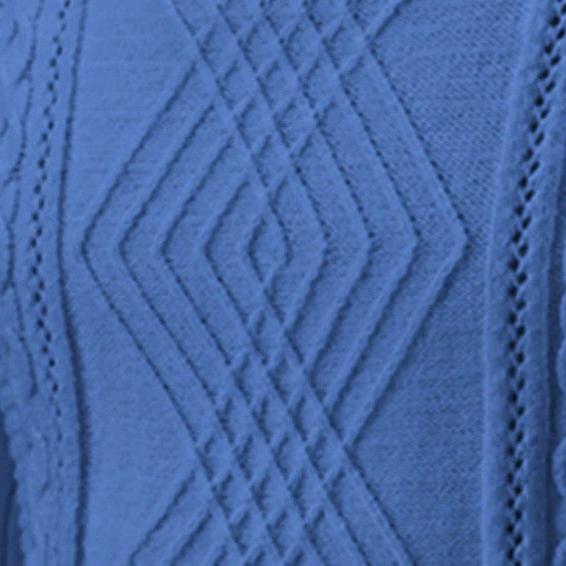 Cable Knit Turtleneck Sweater | Slim Fit with Textured Stitching