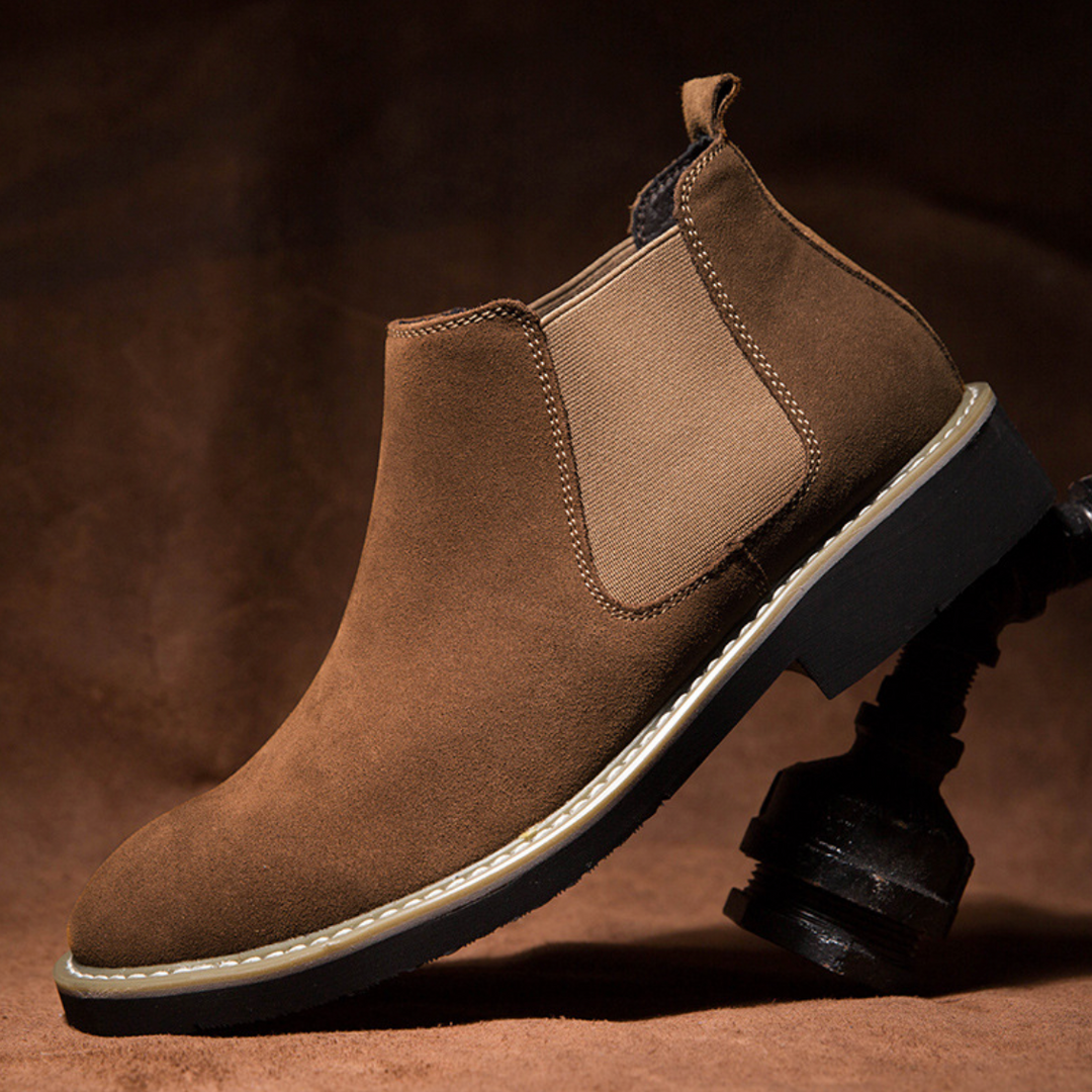 CHELSEA MARTIN SUEDE BOOTS