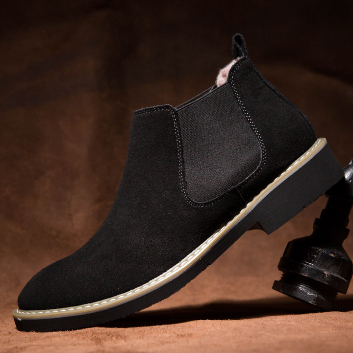 CHELSEA MARTIN SUEDE BOOTS