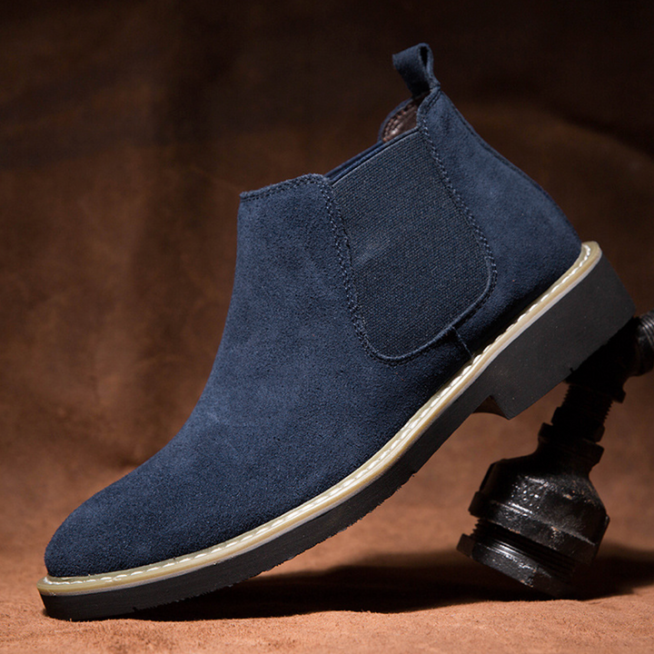 CHELSEA MARTIN SUEDE BOOTS