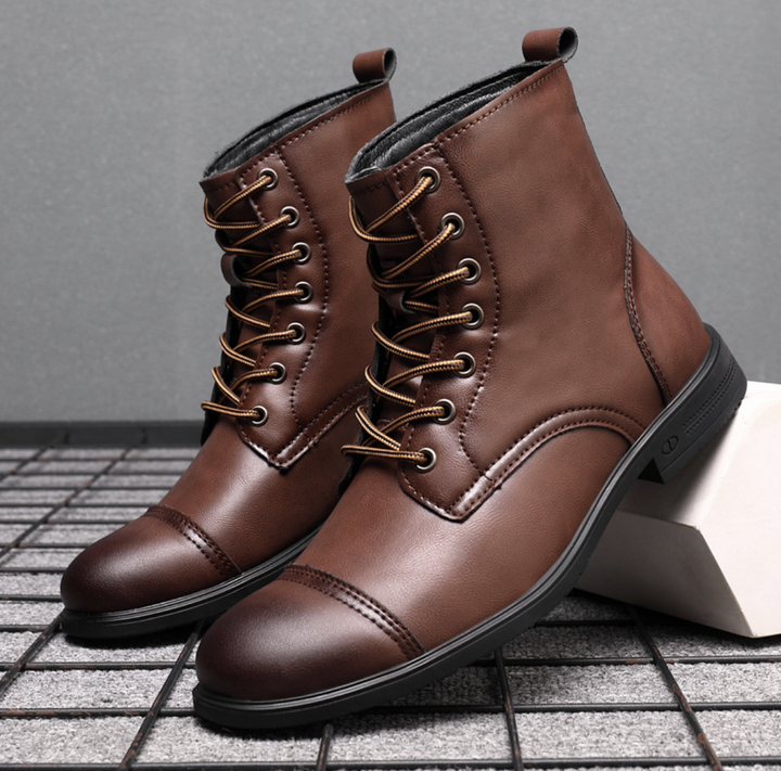 RETRO LACE-UP BOOTS