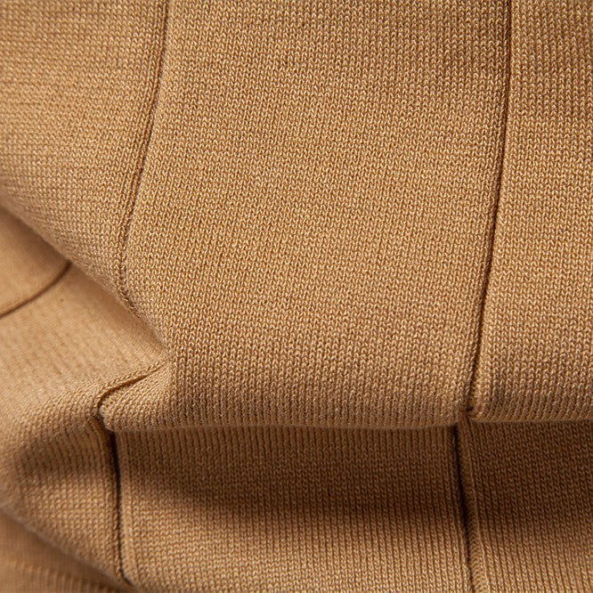 Knit Polo Shirt with Quarter Zip | Modern Casual Fit | Lightweight Comfort