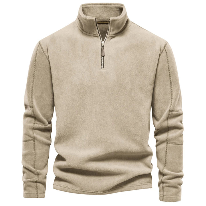 Men’s Fleece Quarter-Zip Pullover | Lightweight Cold-Weather Layer