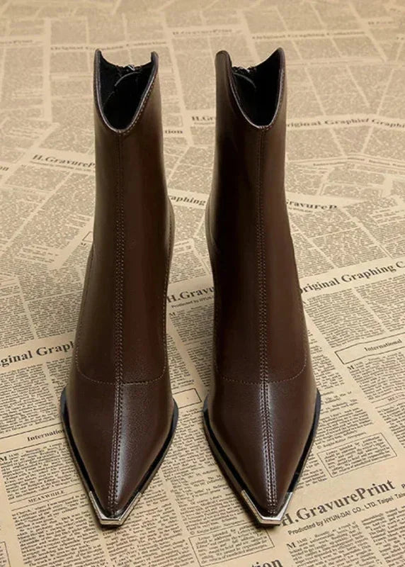 Elaina - Elegant High Heel Boots for Women